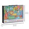 215 Piece Art Set Crafts Drawing Kit with Trifold Easel, Includes Preprinted Paper, Oil Pastels, Crayons, Colored Pencils, Smock & More Gifts for Girls Boys Teen Ages 4-6-8-9-12